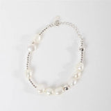 SHANICE Freshwater Cultured Pearl Bracelet Sterling Silver Jewelry