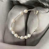 SHANICE Freshwater Cultured Pearl Bracelet Sterling Silver Jewelry