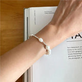 SHANICE Freshwater Cultured Pearl Bracelet Sterling Silver Jewelry