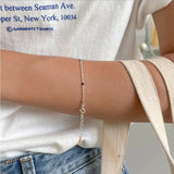 SHANICE S925 Sterling Silver Colorfull Beads Bracelet Friendship Bangle Boho