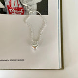 SHANICE S925 Silver Heart Chain Bracelet Women Charms Jewelry Gift