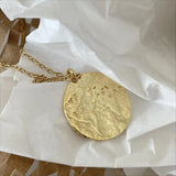 SHANICE Sterling Silver Map Pendant Necklace Mocambique Patriotic