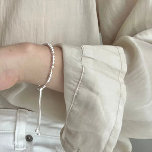 SHANICE S925 Sterling Silver Personality Balls Bracelet