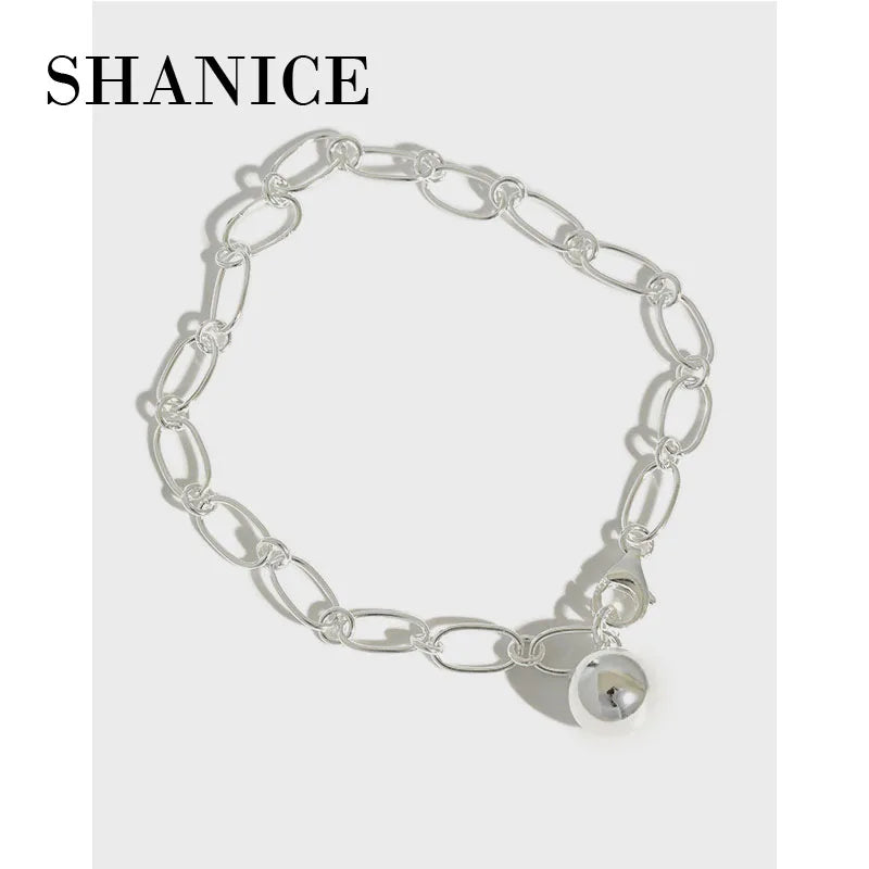SHANICE Personalized circle chain Pendant Bracelets for Women