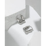 SHANICE S925 Sterling Silver U Shape Small Hoop Earrings