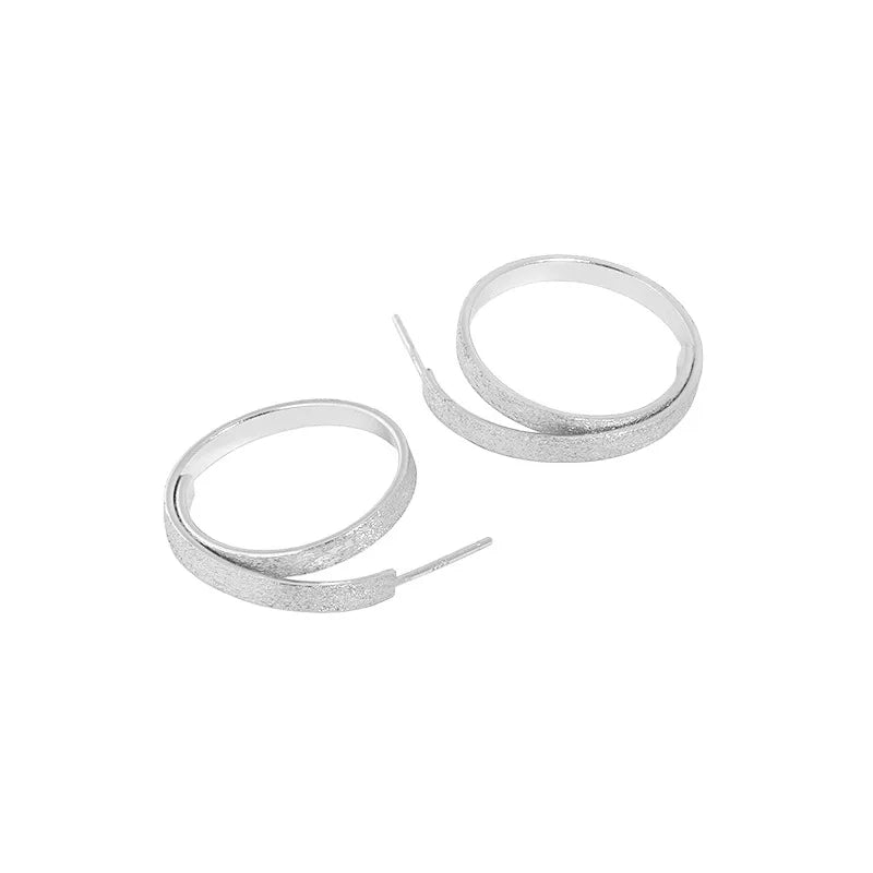SHANICE S925 Sterling Silver Geometric Stud Earring For Women Girls