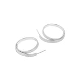 SHANICE S925 Sterling Silver Geometric Stud Earring For Women Girls