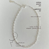 SHANICE S925 Sterling Silver Pig Nose Bracelet Hip Pop Link Chain Anklet