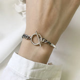 SHANICE S925 Silver Half Chain Bracelet with Buckle