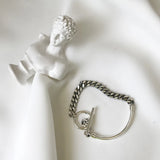 SHANICE S925 Silver Half Chain Bracelet with Buckle
