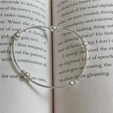 SHANICE S925 Silver Ball Beads Elasticity Bracelet