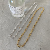 SHANICE Sterling Silver Circles Necklace Choker Boho Chain Collier Femme