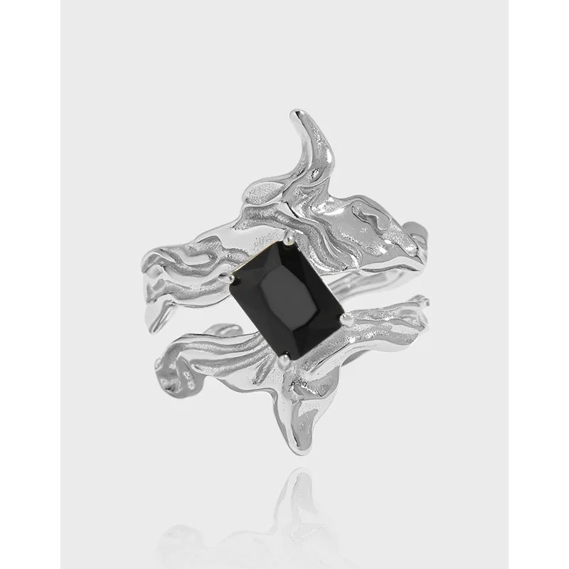 SHANICE S925 Sterling Silver CZ Engagement Ring Wedding Jewelry