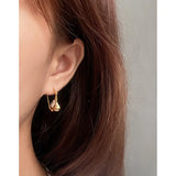 SHANICE S925 Silver Asymmetric Pearl Earrings