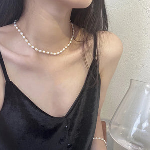 SHANICE Baroque Freshwater Pearl Necklace & Bracelet Set