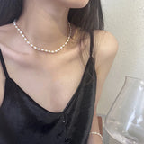 SHANICE Baroque Freshwater Pearl Necklace & Bracelet Set