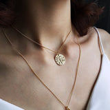 SHANICE S925 Sterling Silver Zodiac Sign Pendant Necklace
