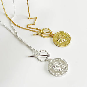 SHANICE S925 Silver Necklace Head Pendant Chain Japanese and European