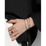 SHANICE S999 Sterling Silver minimalist 2.2mm Bangle Gift