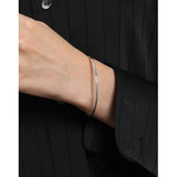 SHANICE S999 Sterling Silver minimalist 2.2mm Bangle Gift