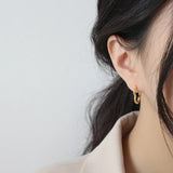 SHANICE S925 Sterling Silver Love Female Earrings