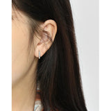 SHANICE Unique Punk 100% S925 Sterling Silver Hoop Earrings for Women