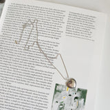 SHANICE Vintage 925 Silver Love Heart Pendant Twist Beads Necklace
