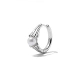 SHANICE s925 Hoop Earrings for Women Men Punk Gothic Ear Stud Jewelry