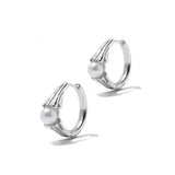 SHANICE s925 Hoop Earrings for Women Men Punk Gothic Ear Stud Jewelry
