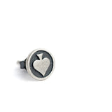 925 Sterling Silver Shark Stud Earrings Punk Gothic Jewelry