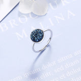 Crystal Wedding Engagement Rings Party Christmas Circle