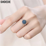 Crystal Wedding Engagement Rings Party Christmas Circle