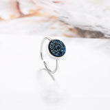Crystal Wedding Engagement Rings Party Christmas Circle