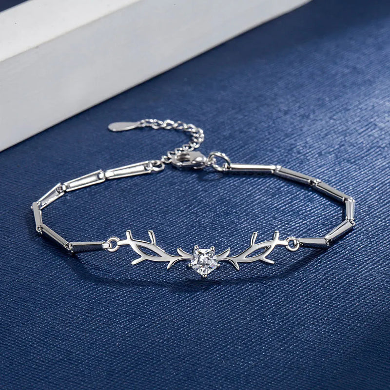 CZ Crystal Cocktail Party Bracelet -WH15