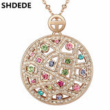 Austrian Vintage Big Round Crystal Choker Necklace