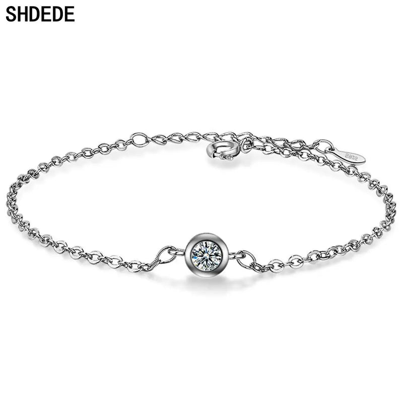 Sparkling Charm Bracelets with Austrian Crystals