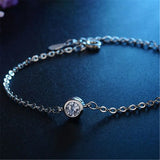 Sparkling Charm Bracelets with Austrian Crystals