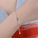 Sparkling Charm Bracelets with Austrian Crystals