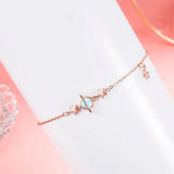 Star Moon Bracelet Women Girls Chain Friendship Jewelry WH53