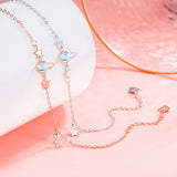 Star Moon Bracelet Women Girls Chain Friendship Jewelry WH53