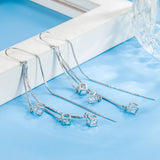 Bohemian Style Tassel Drop Earrings for Women Wedding Party