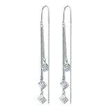 Bohemian Style Tassel Drop Earrings for Women Wedding Party