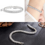 Cubic Zircon Tennis Bracelet for Women Wedding Party Jewelry