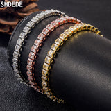 Cubic Zircon Tennis Bracelet for Women Wedding Party Jewelry