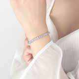 Cubic Zircon Tennis Bracelet for Women Wedding Party Jewelry