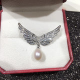 Wing Brooch Freshwater Pearl Fine Jewelry