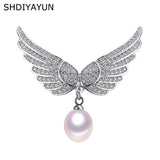 Wing Brooch Freshwater Pearl Fine Jewelry