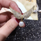 Wing Brooch Freshwater Pearl Fine Jewelry
