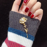 Flower Brooch Natural Freshwater Pearl Fine Jewelry Corsage