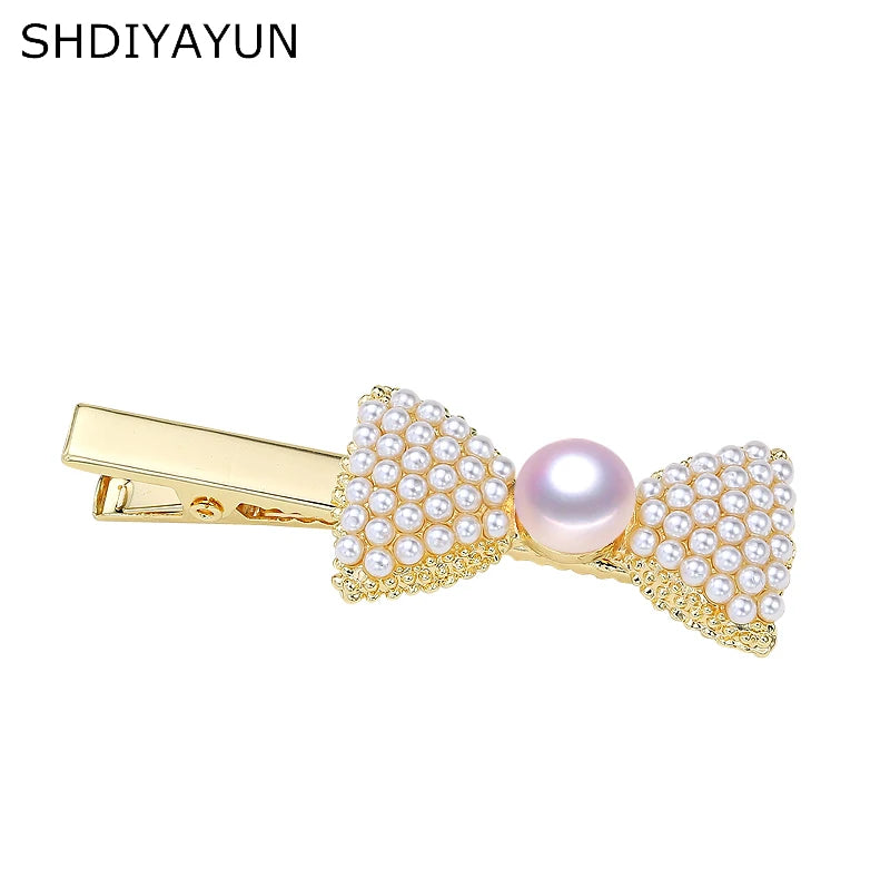 Sweet Girl Freshwater Pearl Hair Clip Hair Accessories Hair Pin